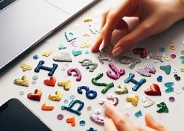 Letter Sequins